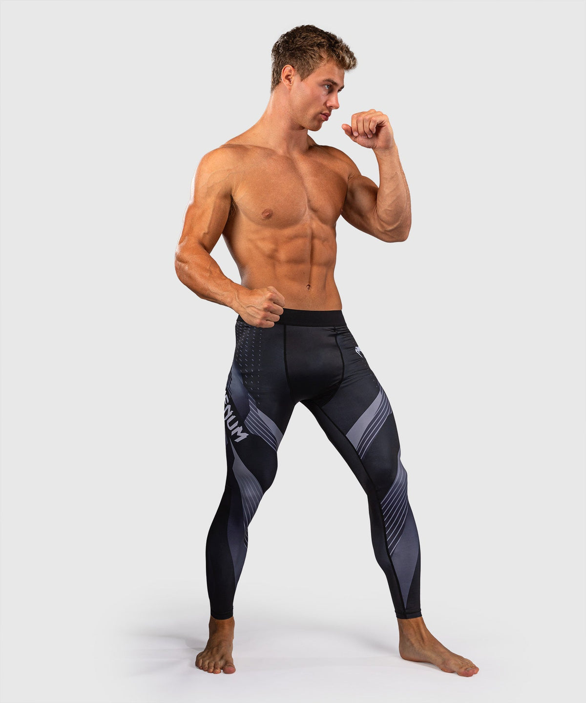 Venum Kompressionsshorts No-Gi 6.0 - Schwarz/Weiß