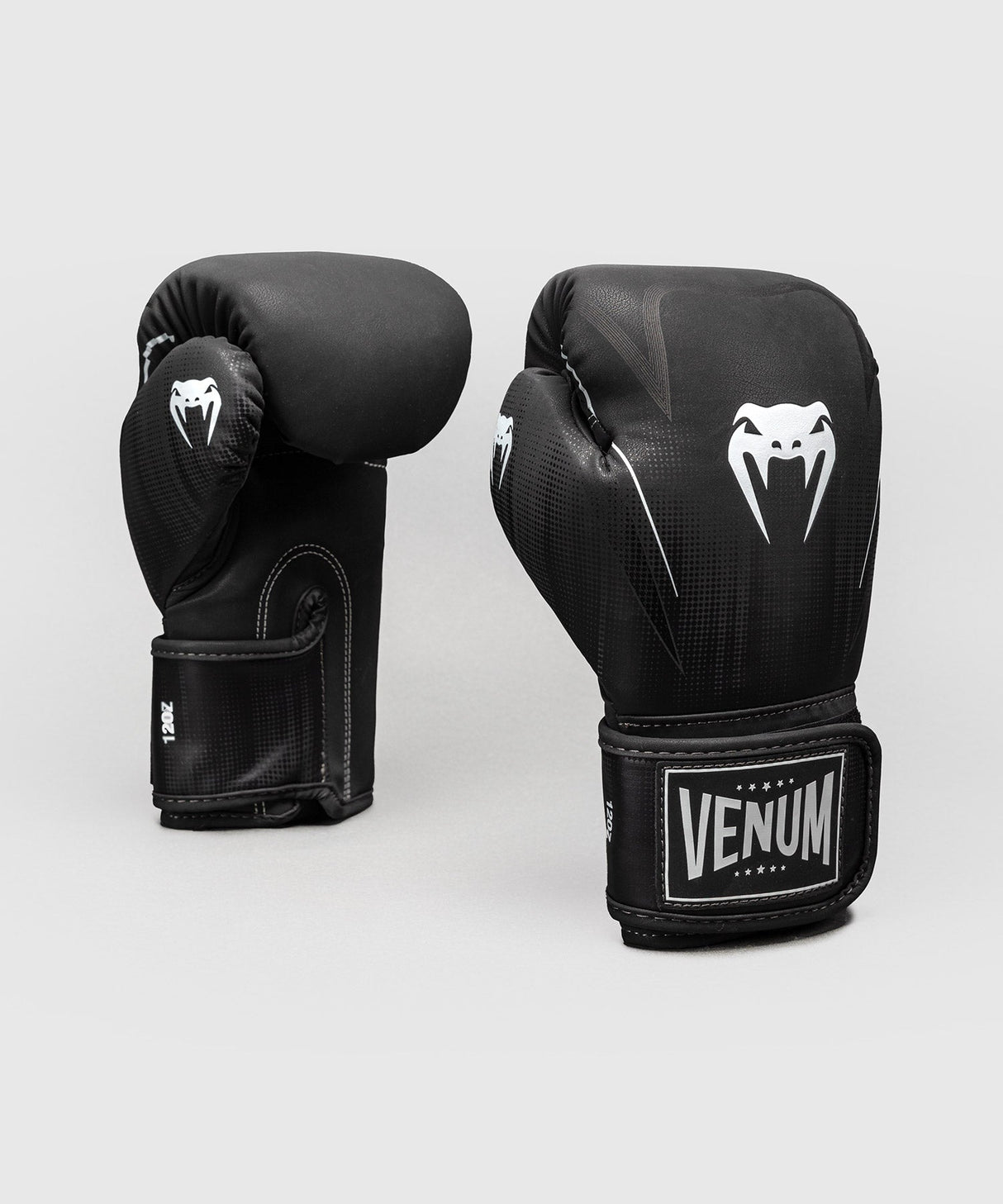 Venum Boxhandschuhe Stealth – Schwarz/Weiß
