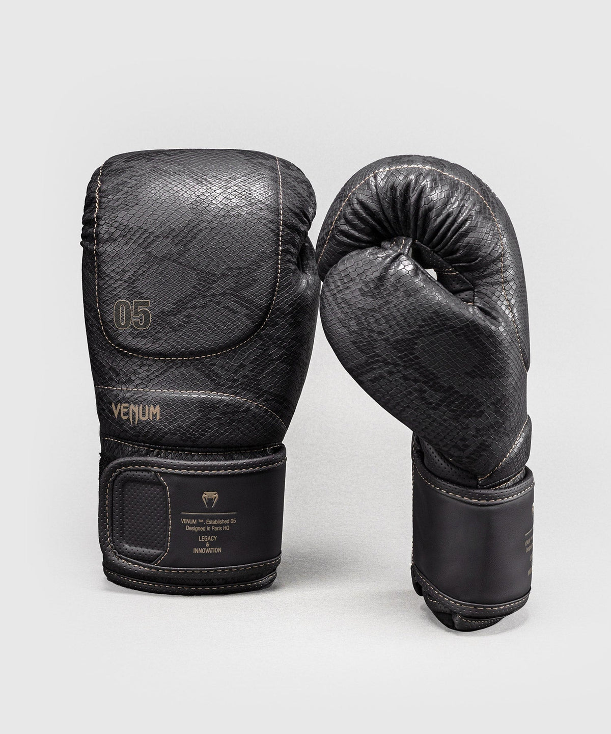 Venum Boxhandschuhe Impact Evo Scales - Dunkelgrau
