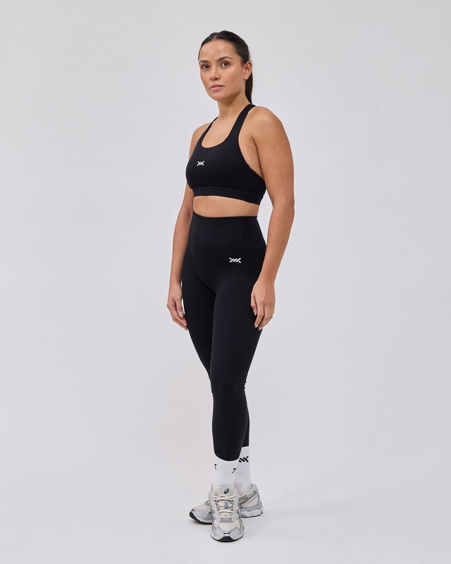 Caged Essential Leggings - Schwarz