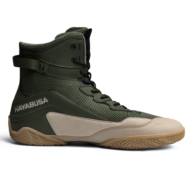 Hayabusa Boxschuhe Talon - Khakigrün/Beige
