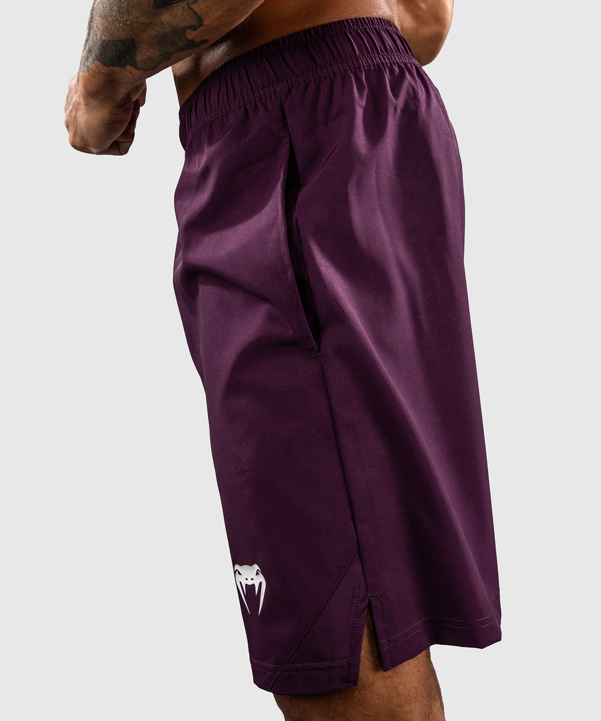 Venum Trainingsshorts Contender - Dunkelviolett/Weiß