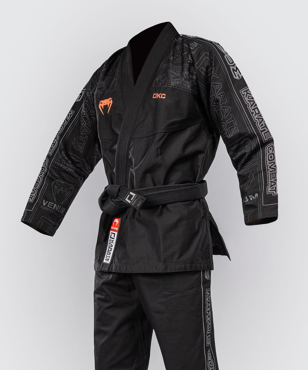 Venum x Karate Combat Karate-Gi - Schwarz/Grau