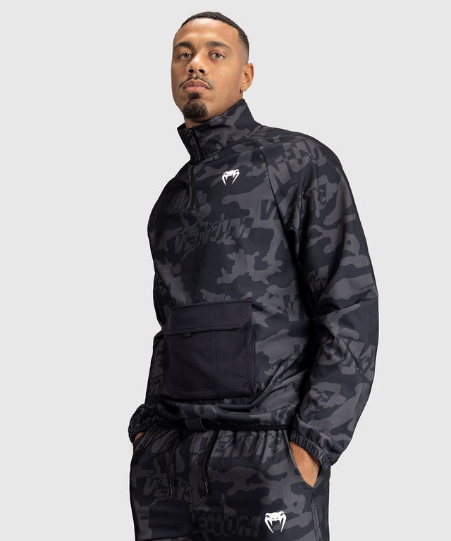 Venum Trainingsjacke Trooper - Schwarz/Dunkelgrau