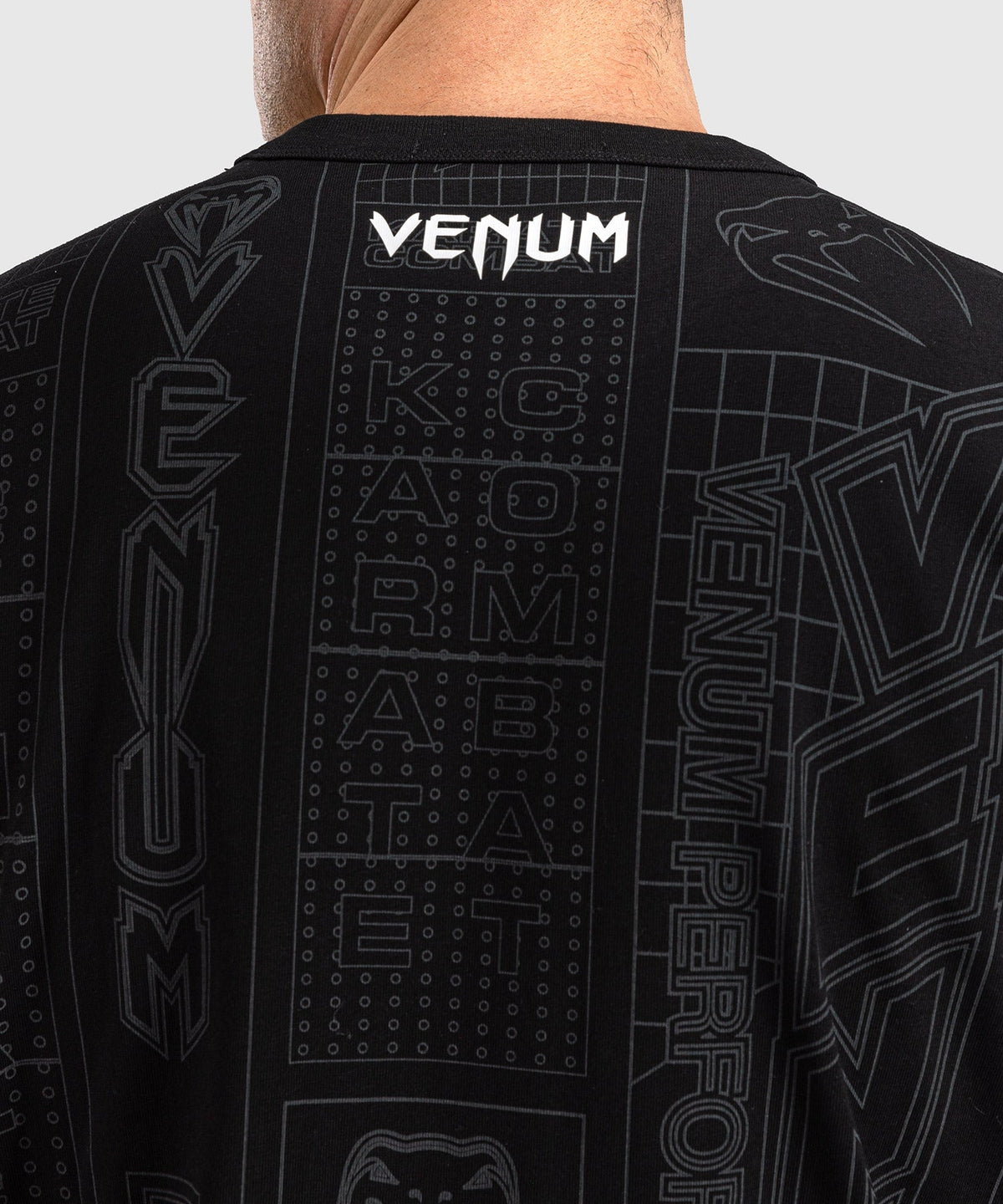 Venum T-Shirt Karate Combat – Schwarz/Grau