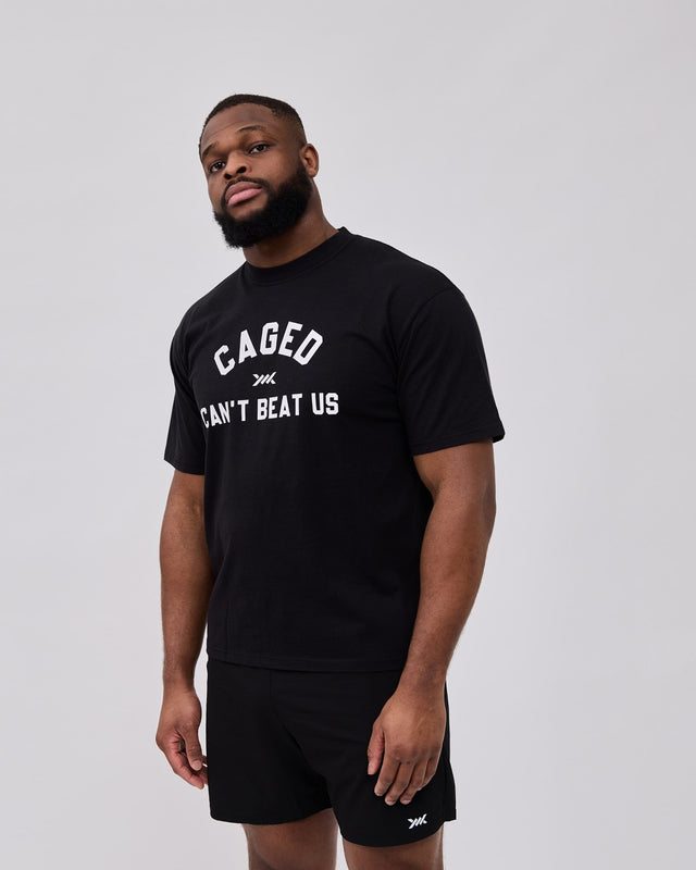 Caged Club T-shirt - Schwarz