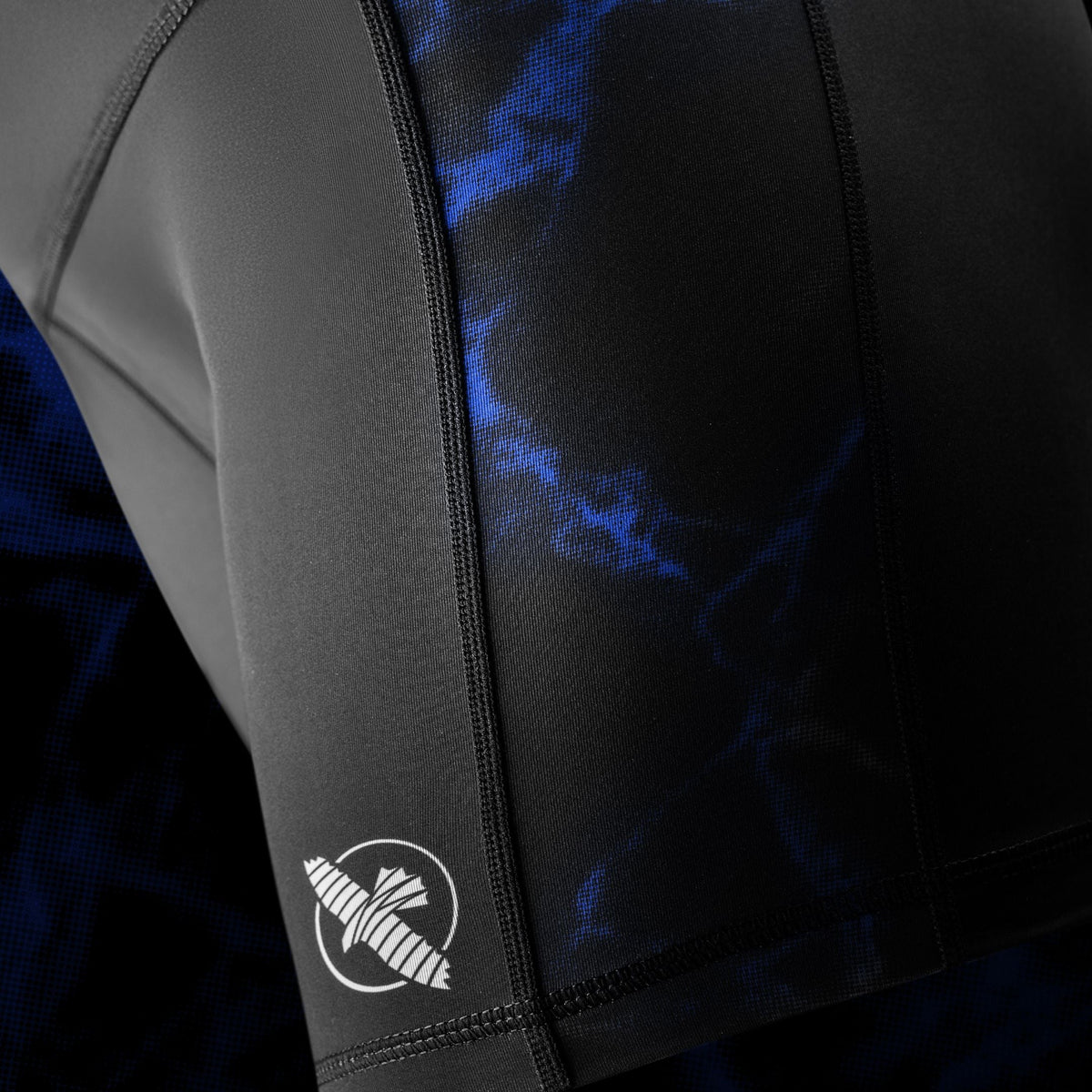 Hayabusa x UFC BJJ Kompressionsshorts Damen - Schwarz/Blau