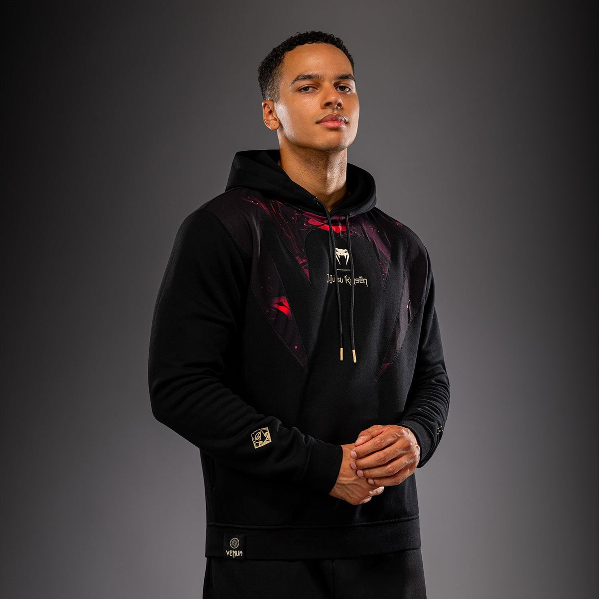 Venum Hoodie Jujutsu Kaisen Itadori - Schwarz/Rot