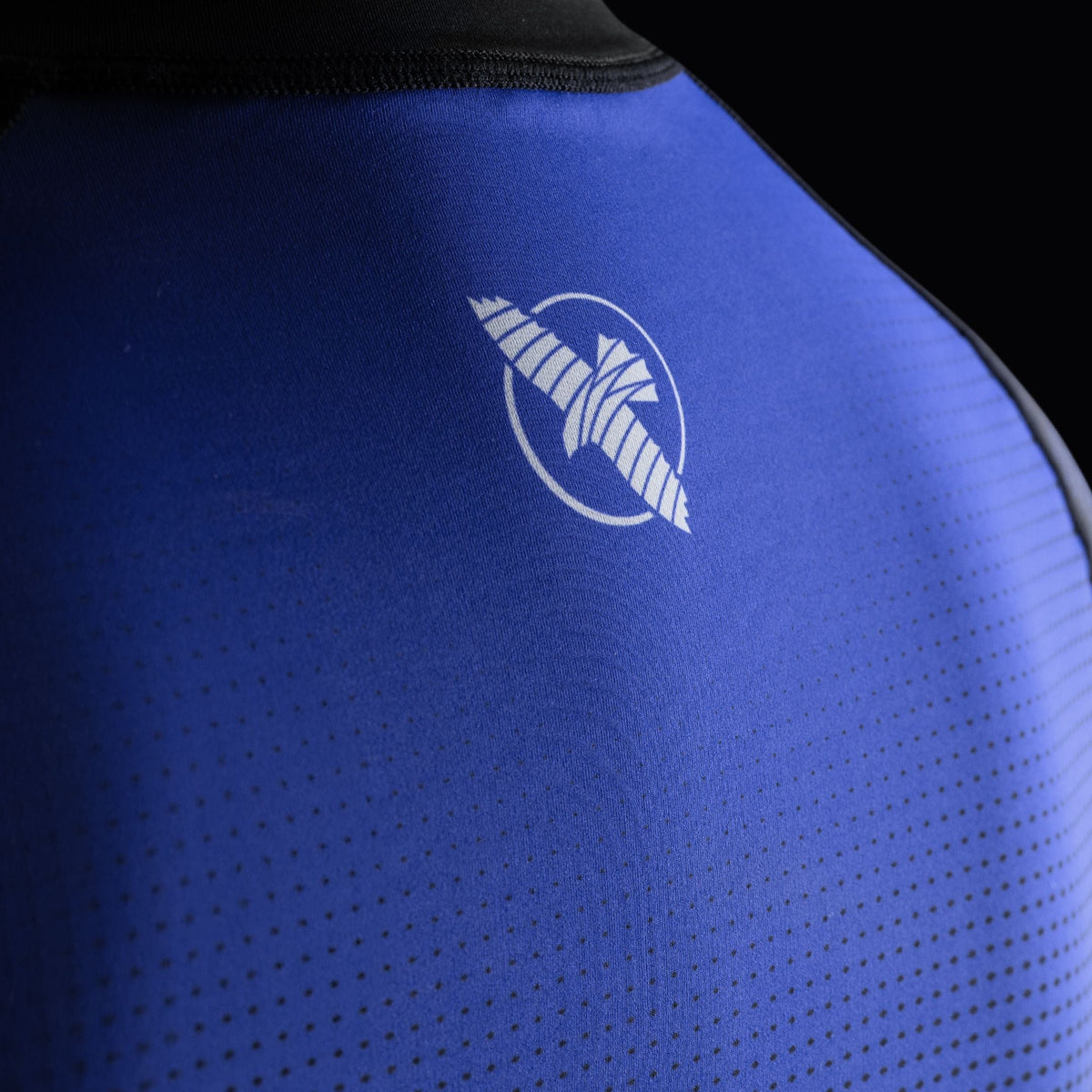 Hayabusa Rashguard Pro Ranked Kurzarm Damen - Blau