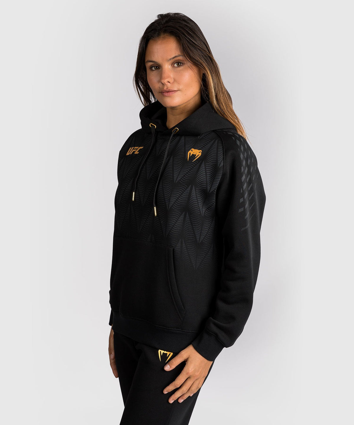 Venum UFC Hoodie Zenith Damen - Schwarz/Gold