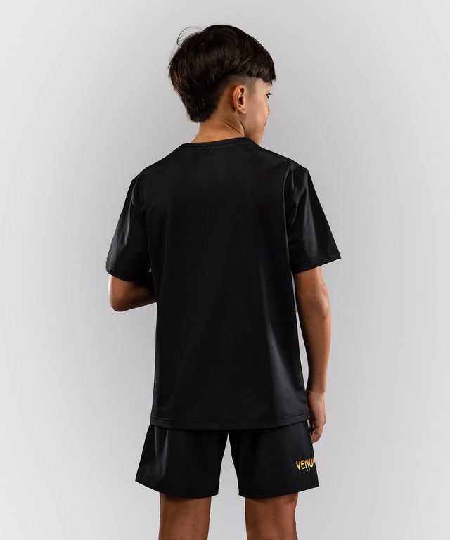 Venum T-Shirt Classic Dry Tech Kinder - Schwarz/Gold