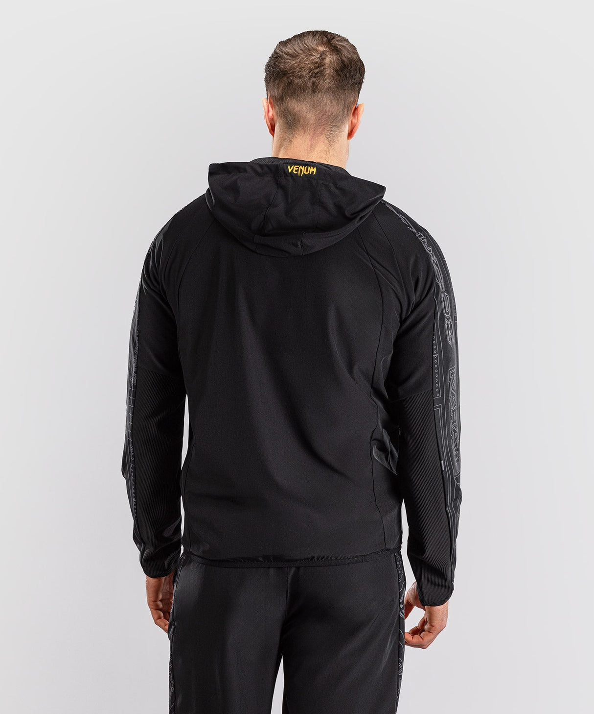 Venum Karate Combat Trainingsjacke – Schwarz/Grau