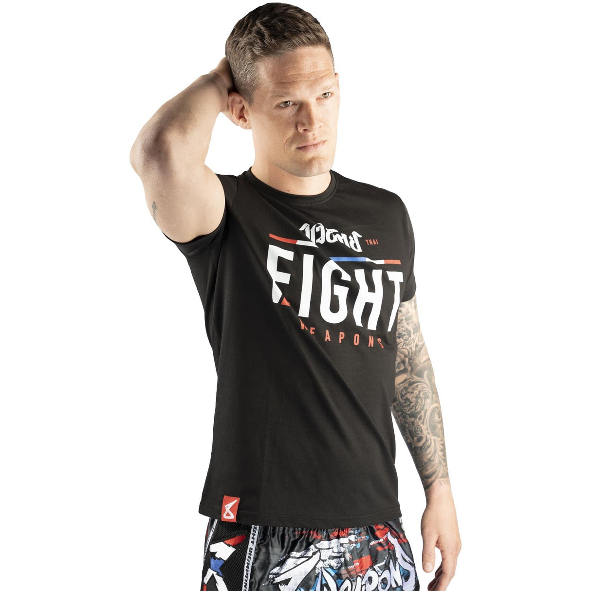 8 WEAPONS T-Shirt The Fight - Schwarz