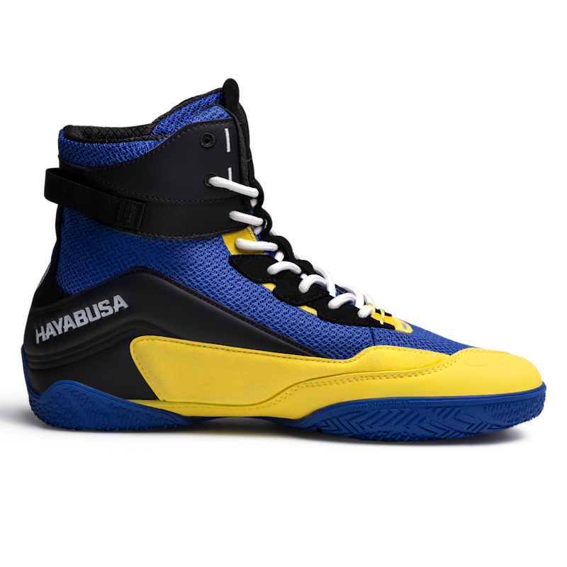 Hayabusa Boxschuhe Talon - Blau/Gelb