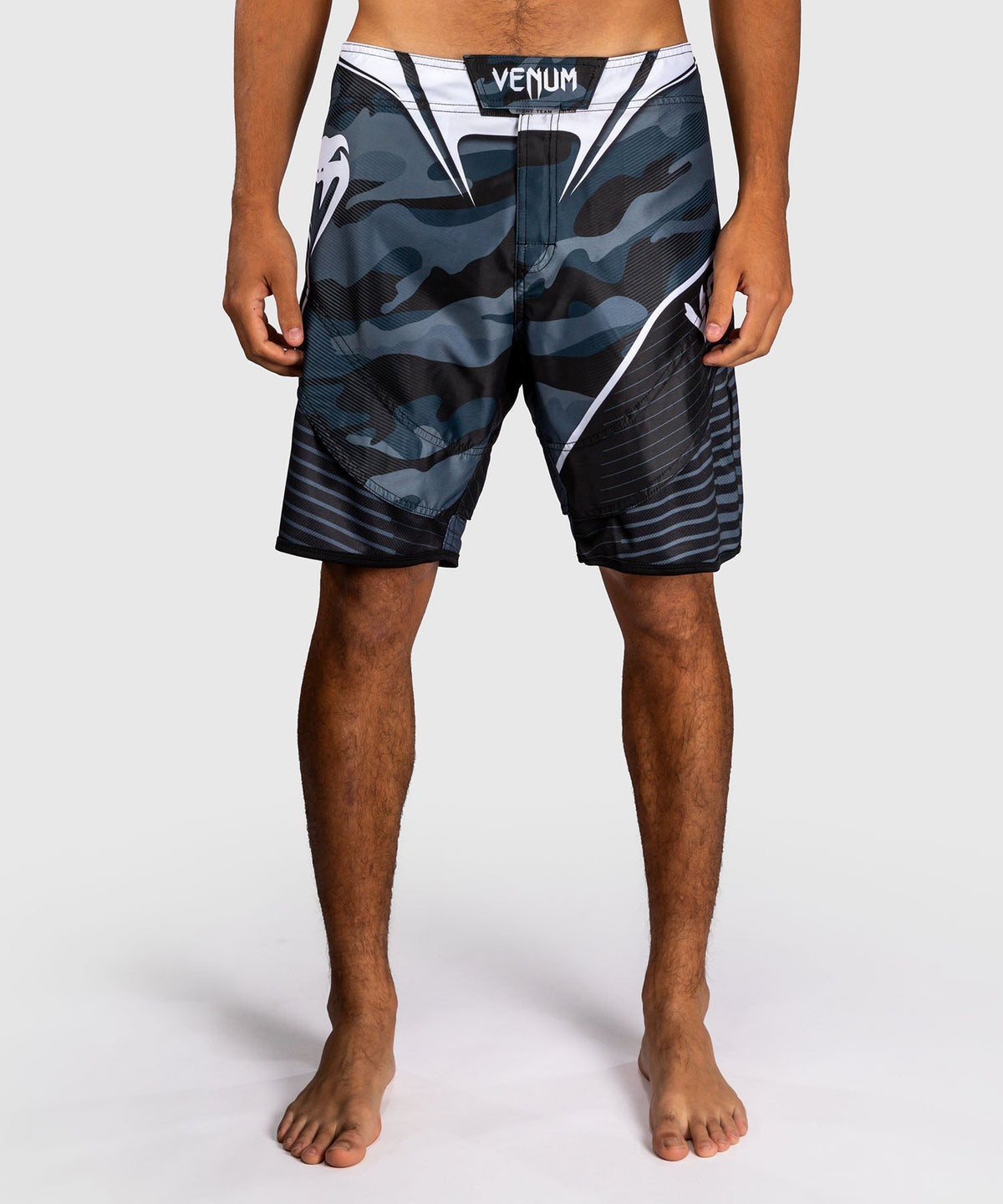 Venum MMA Shorts Camo Hero - Dunkelmarineblau/Blau