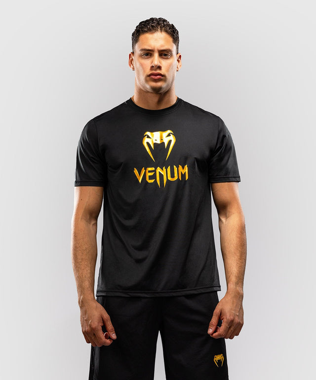 Venum T-Shirt Classic Dry Tech - Schwarz/Gold