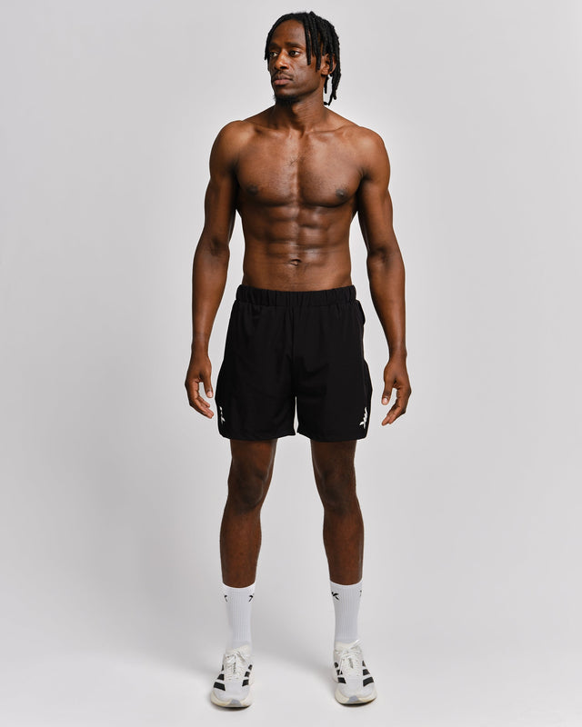 Caged 2-in-1 Running Shorts Stride - Schwarz