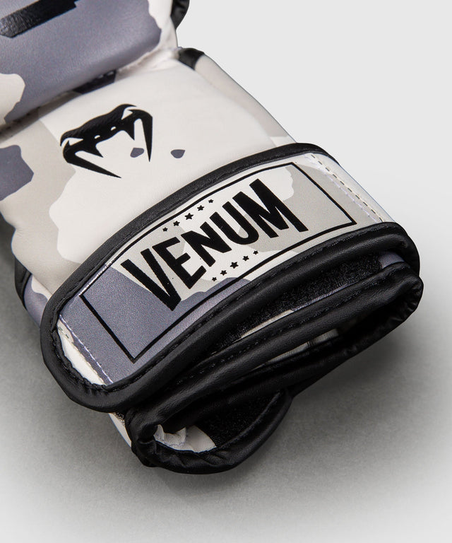 Venum MMA-Handschuhe Elite Sparring - Weiß/Grau