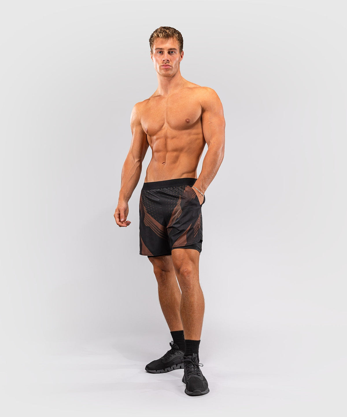 Venum MMA-Shorts No-Gi 6.0 – Schwarz/Braun