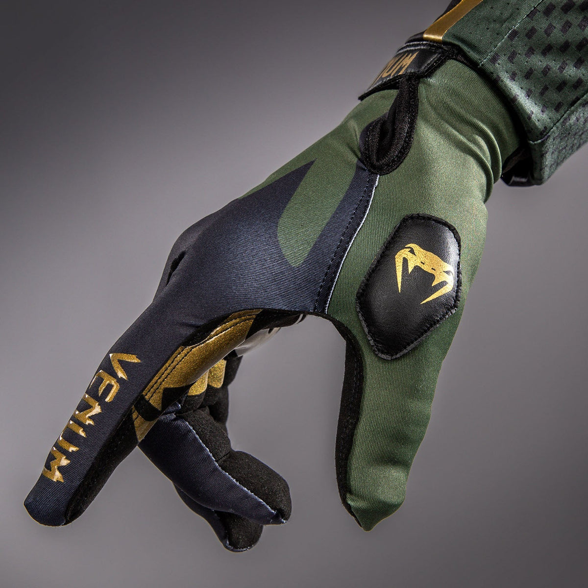 Venum MX Summer Motorhandschuhe - Schwarz/Grün/Gold