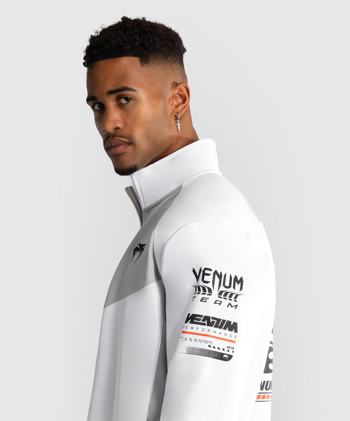 Venum Motorsport Softshell Jacke - Weiß