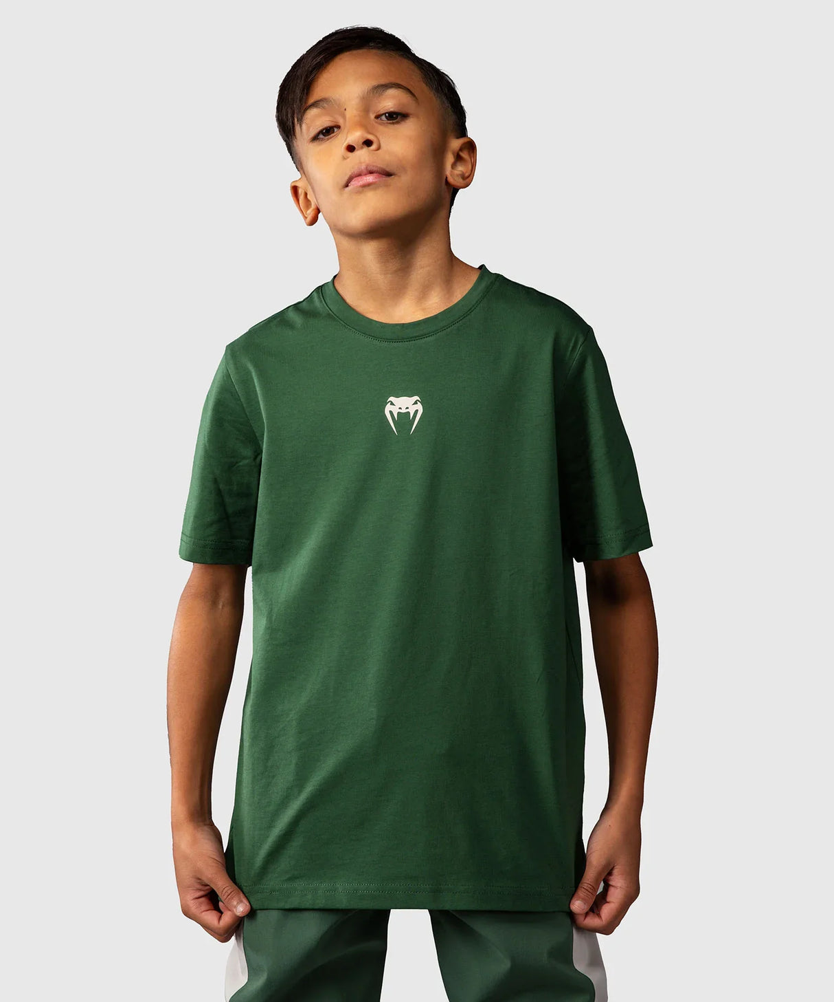 Venum T-Shirt Contender Kids – Grün/Weiss