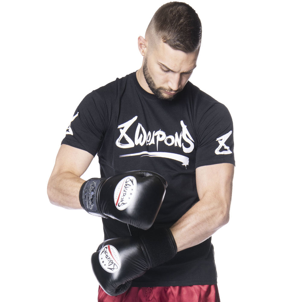 8 WEAPONS Boxhandschuhe Classic - Schwarz