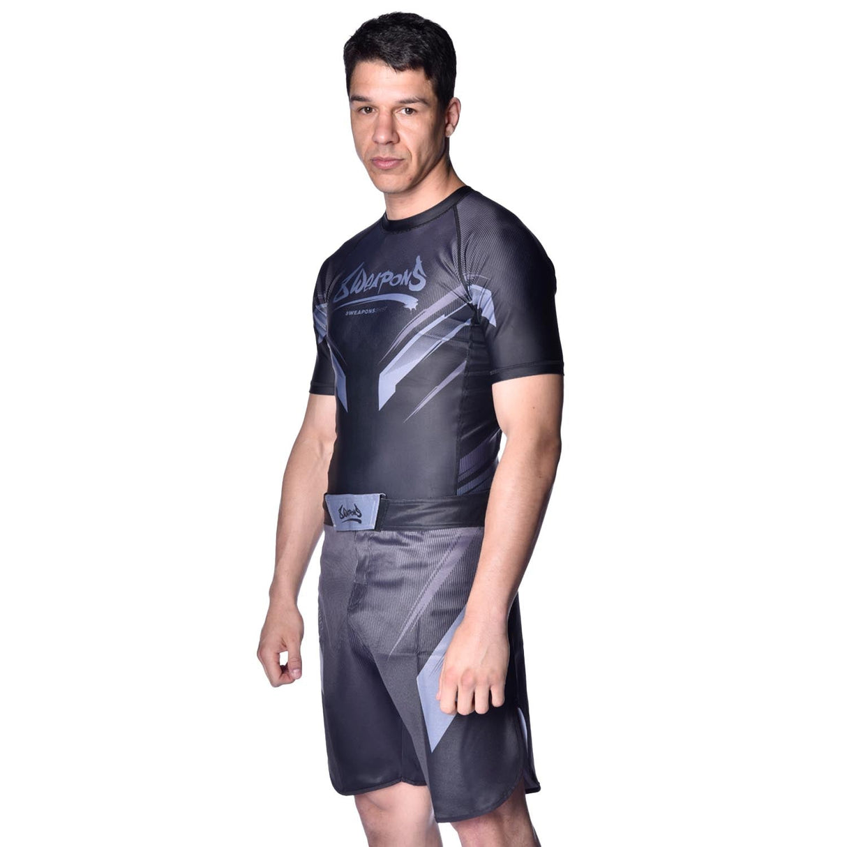 8 WEAPONS MMA Shorts Shift - Schwarz