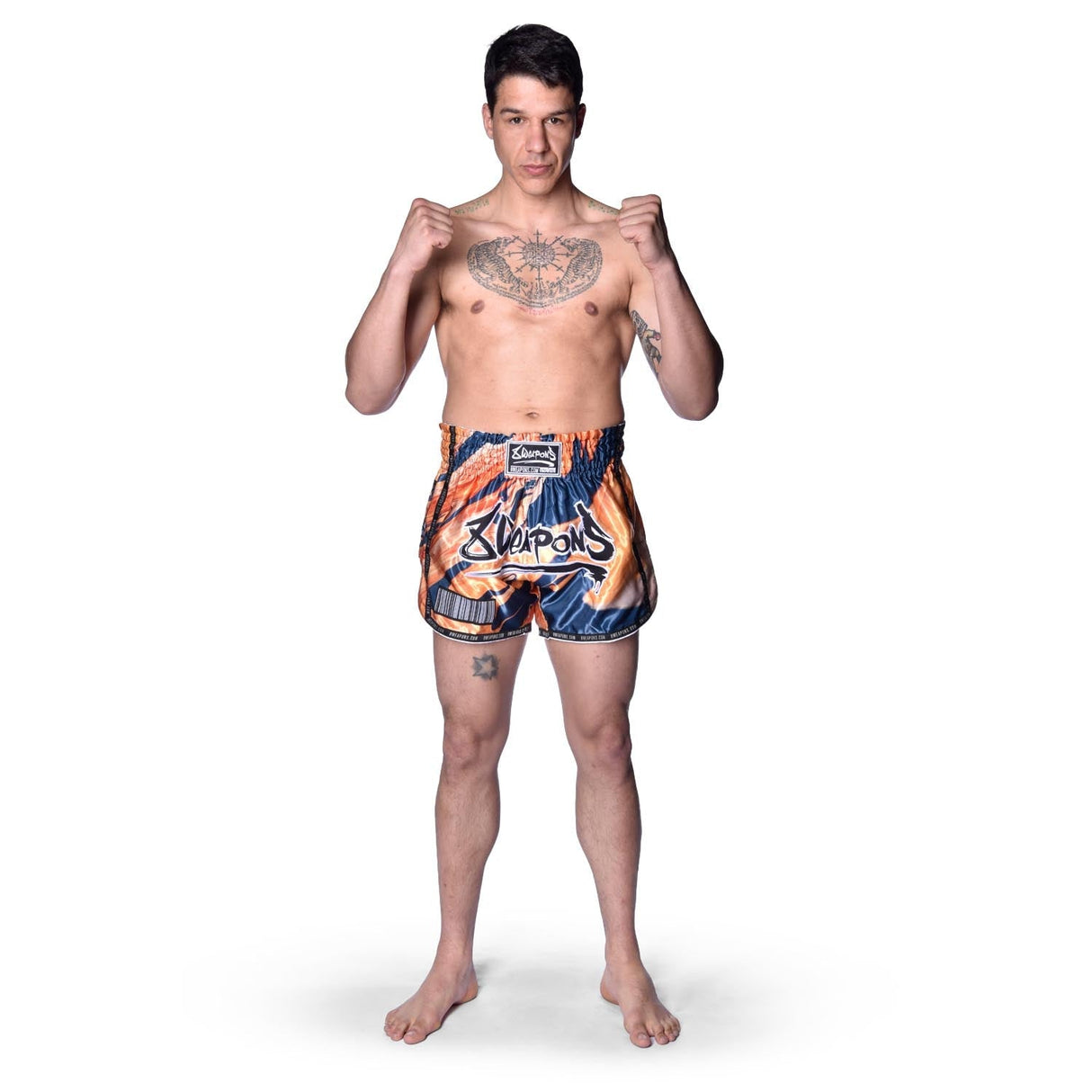 8 WEAPONS Muay-Thai-Shorts Vivo - Magma