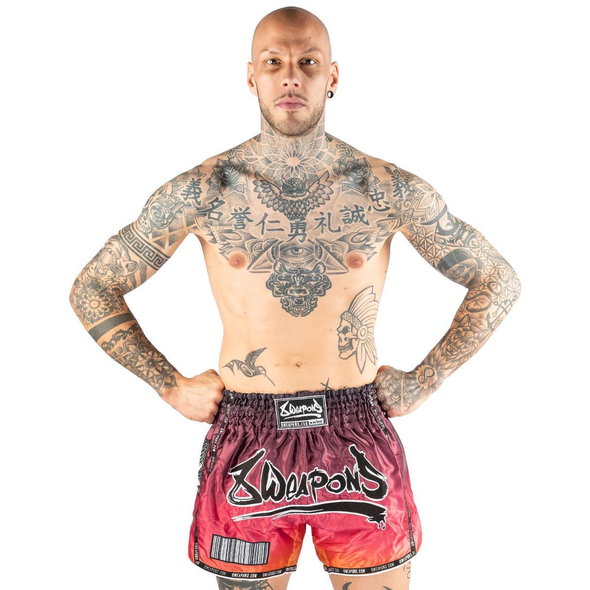 8 WEAPONS Muay Thai Shorts Vivo Sunsphere - Mehrfarbig