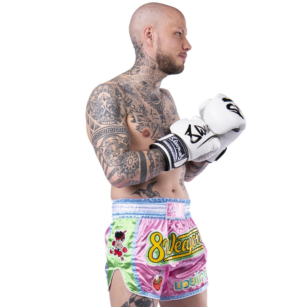 8 WEAPONS Muay Thai Shorts Yummy - Rosa