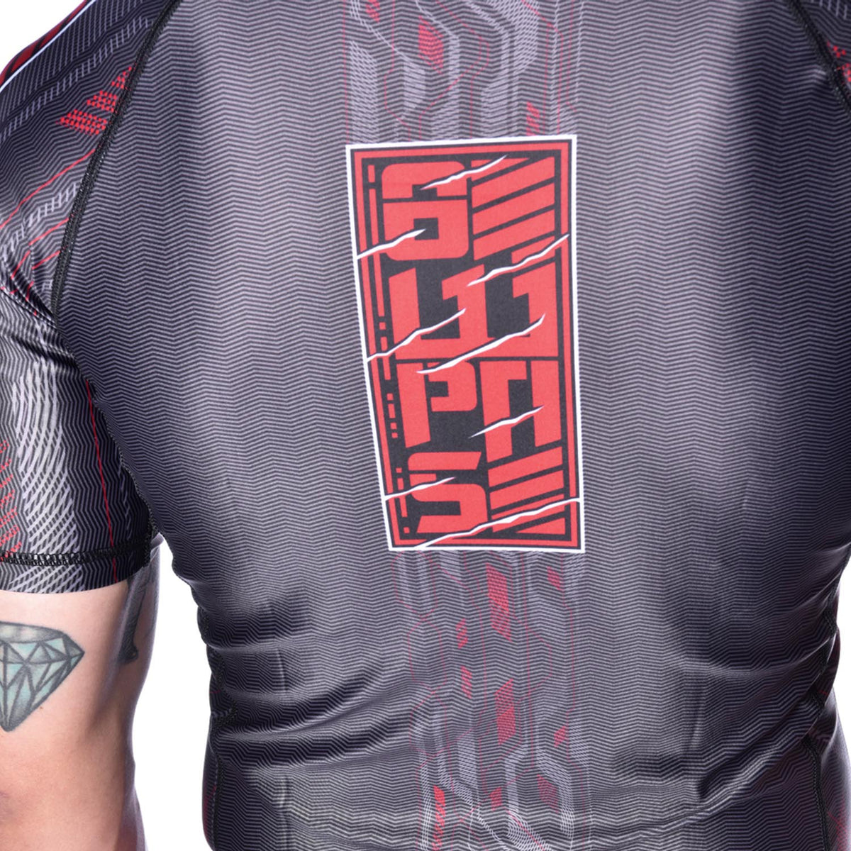 8 WEAPONS Rashguard Samurai 2.0 – Schwarz/Rot