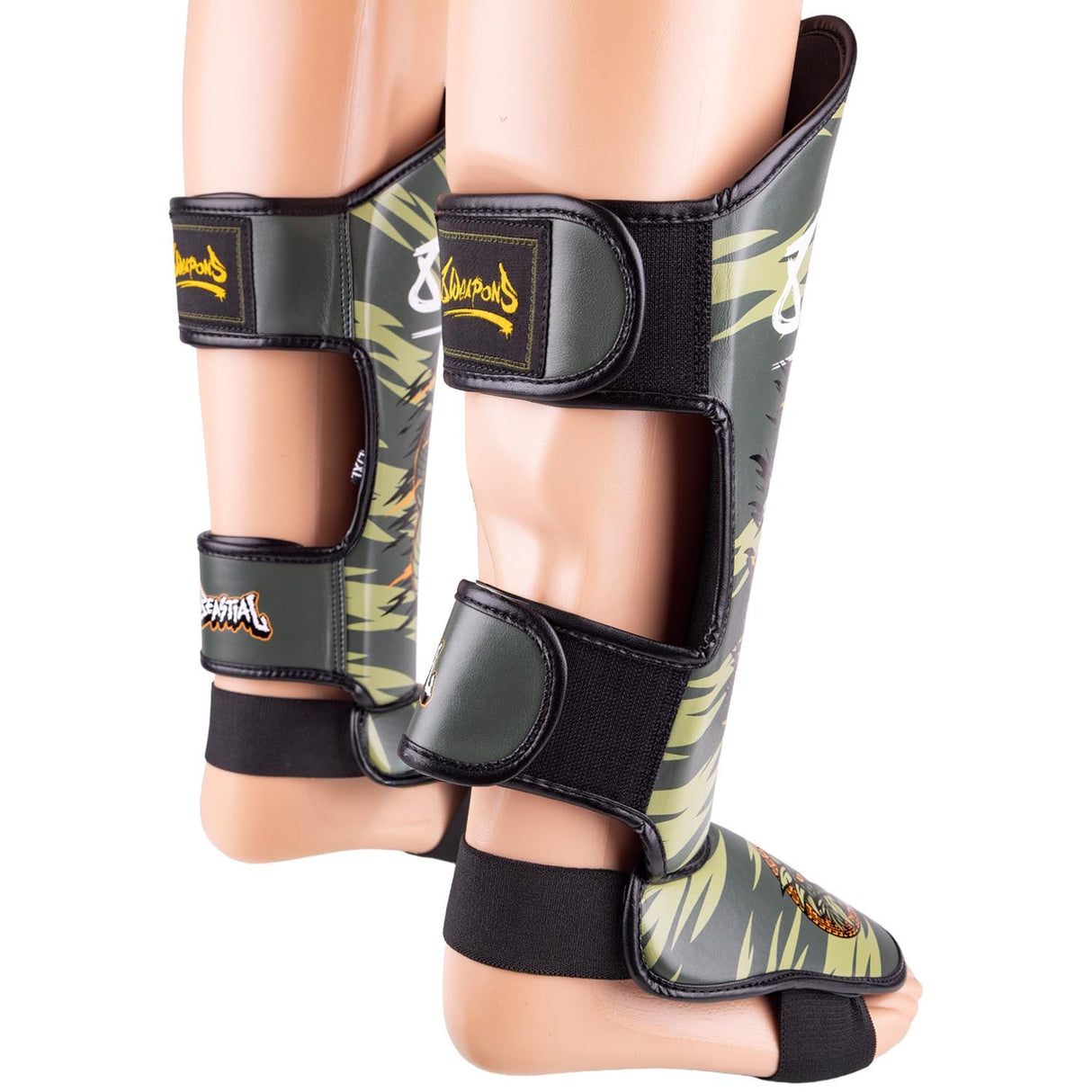 8 WEAPONS Schienbeinschoner Beastial Viper - Khaki