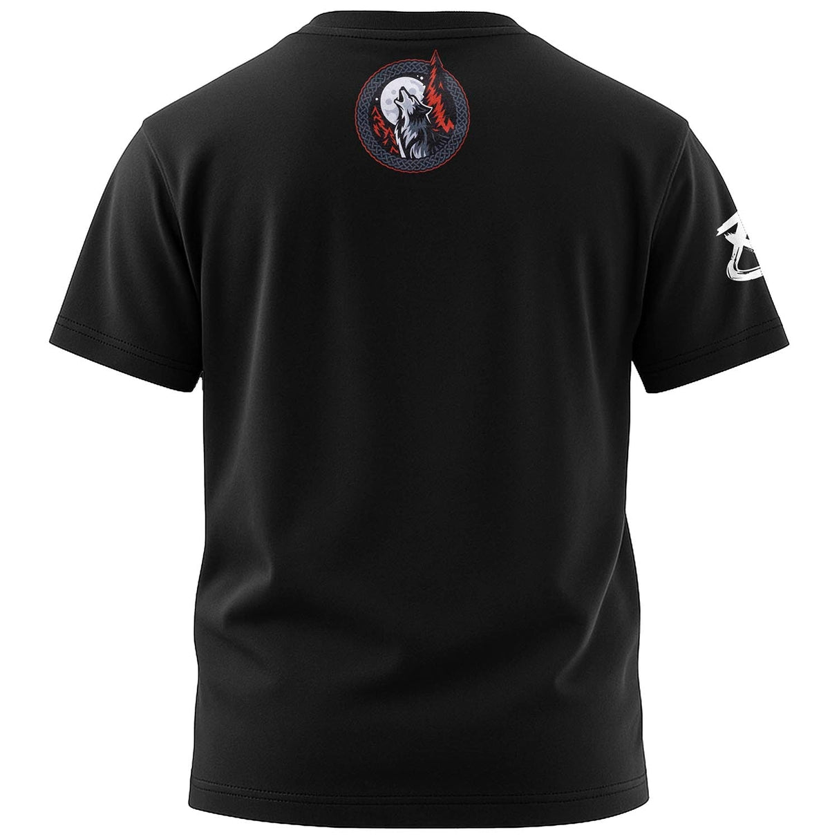 8 WEAPONS T-Shirt Beastial Wolf - Schwarz/Rot