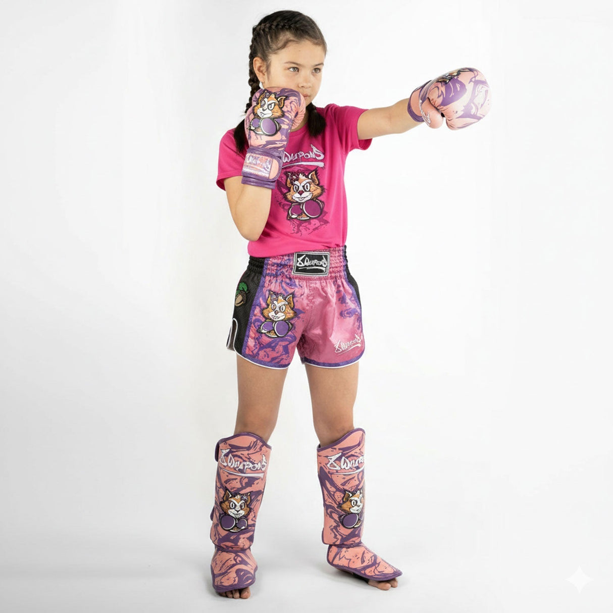 8 WEAPONS T-Shirt Kinder - Rosa