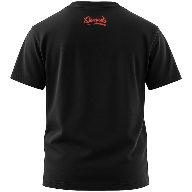 8 WEAPONS T-Shirt Joe - Schwarz/Rot