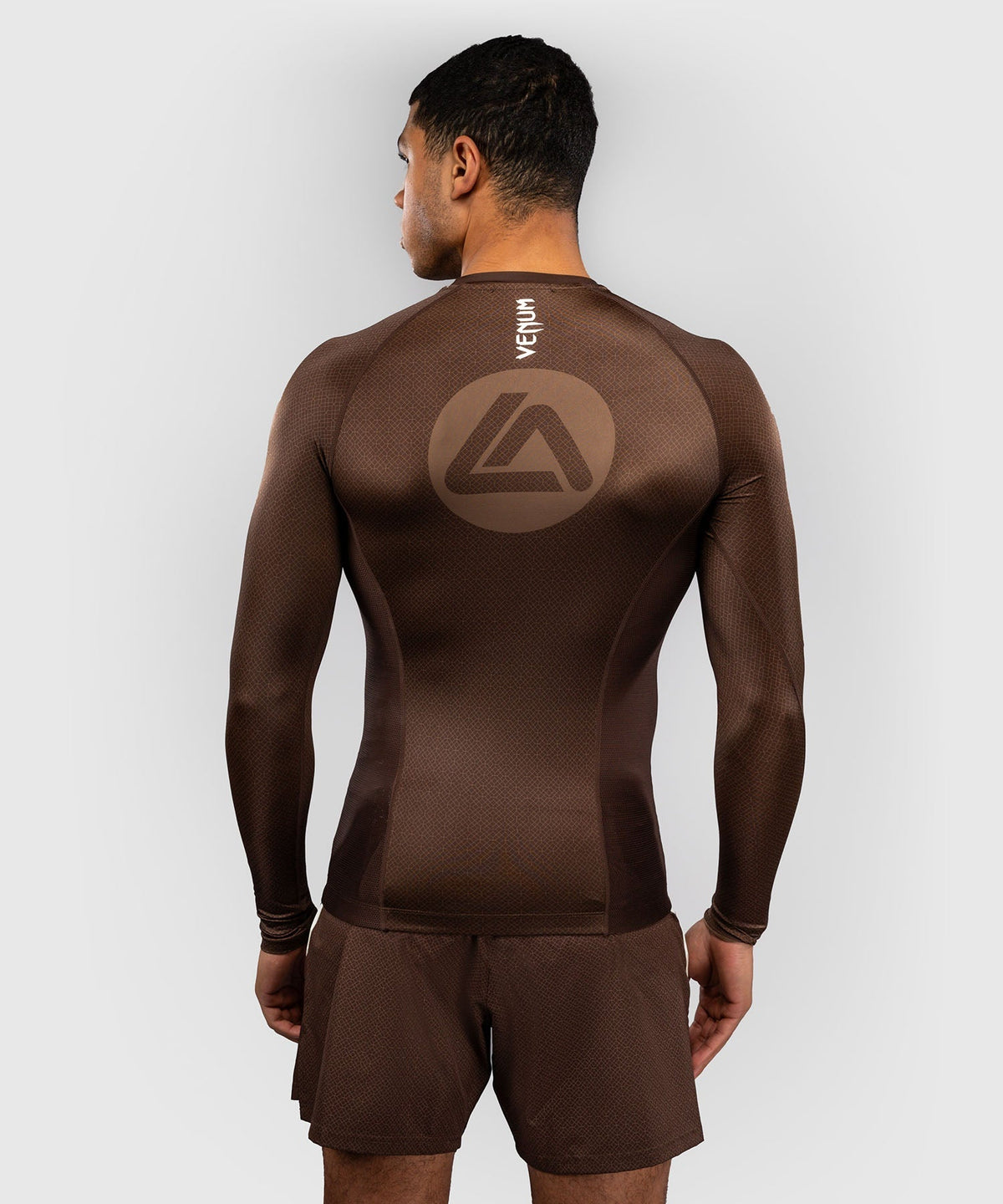 Venum Rashguard x Roger Gracie Academy Lange Ärmel - Dunkelbraun