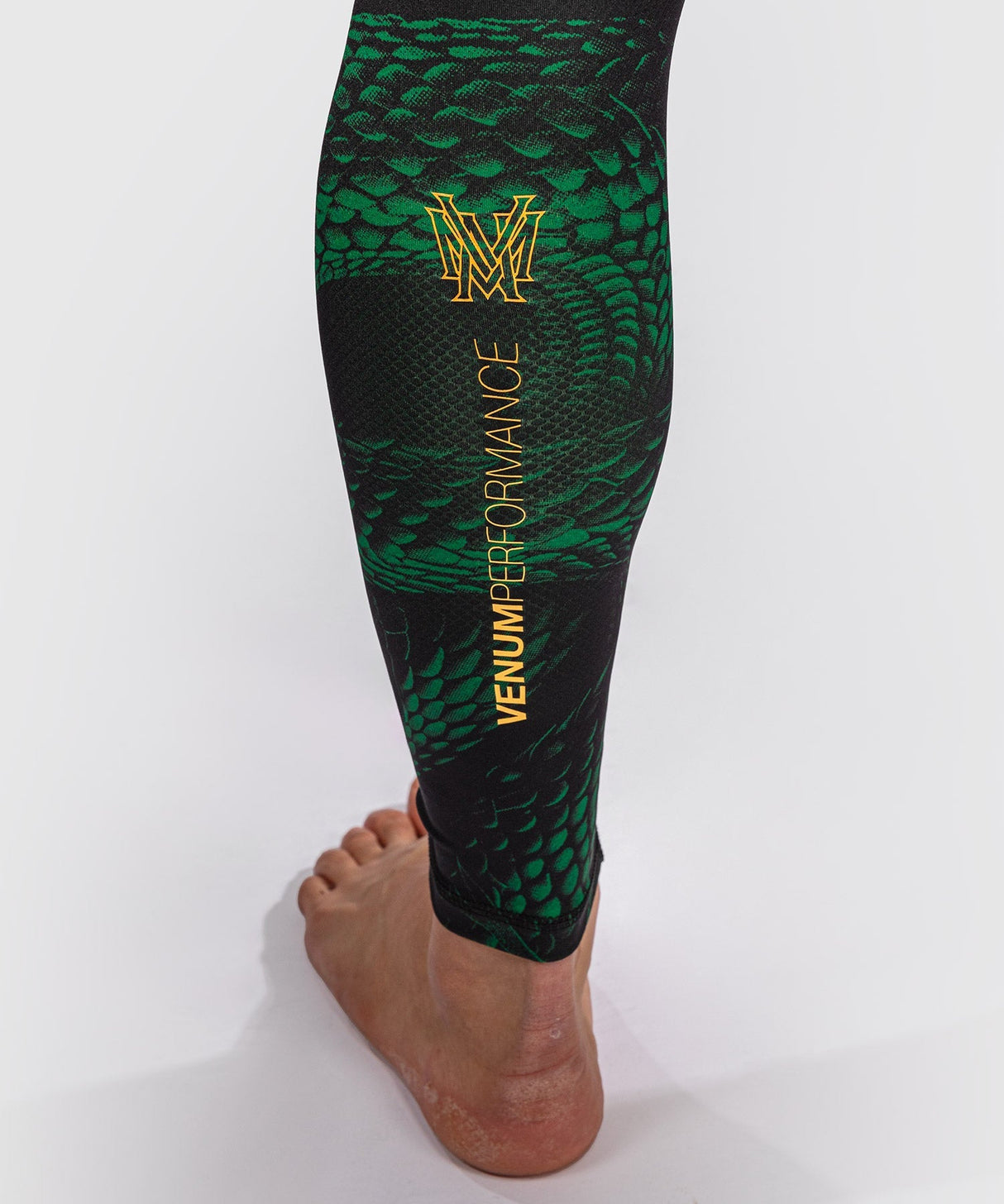 Venum Kompressionshose Matupa - Schwarz/Grün/Gold