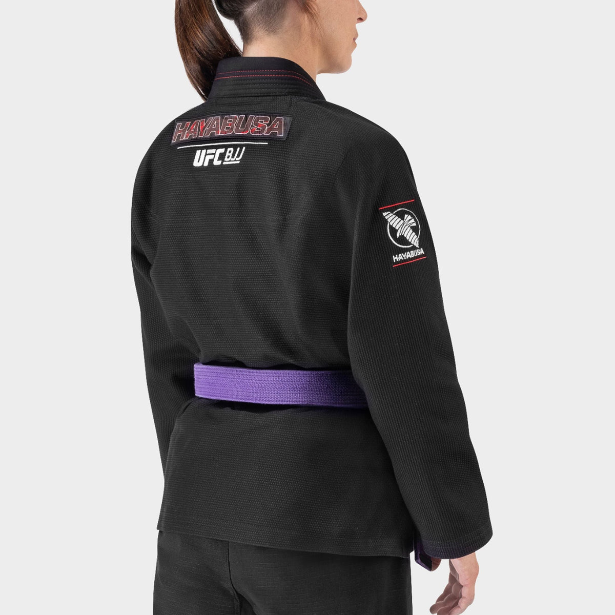 Hayabusa x UFC BJJ Gi Jacke Lightweight Damen - Schwarz