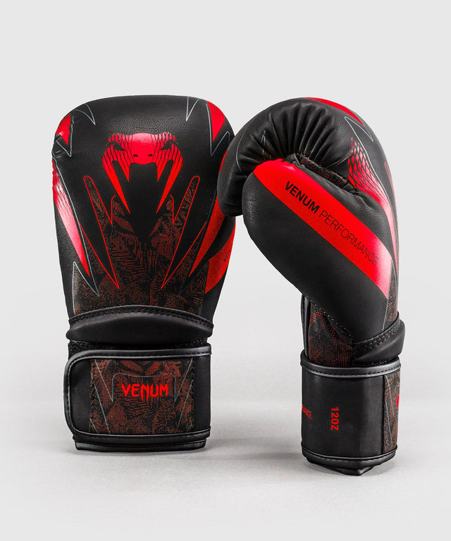 Venum Boxhandschuhe Impact Amazonia Reborn - Schwarz/Rot
