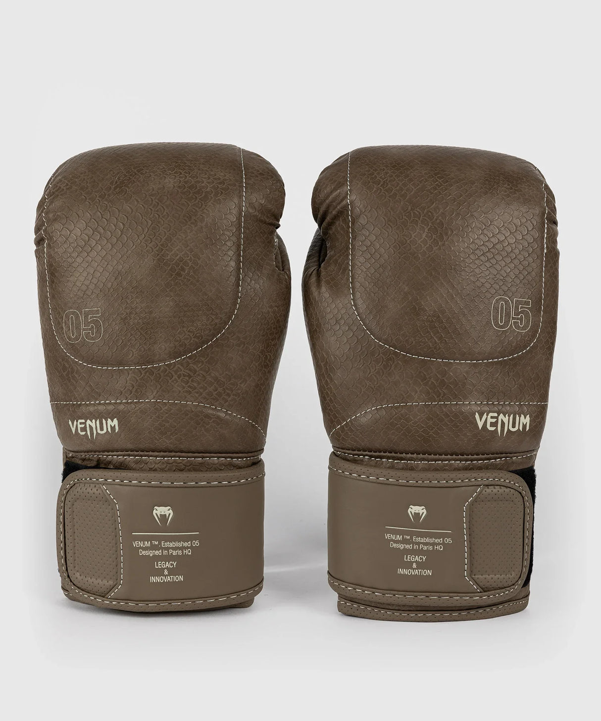 Venum Boxhandschuhe Impact Evo Scales – Braun