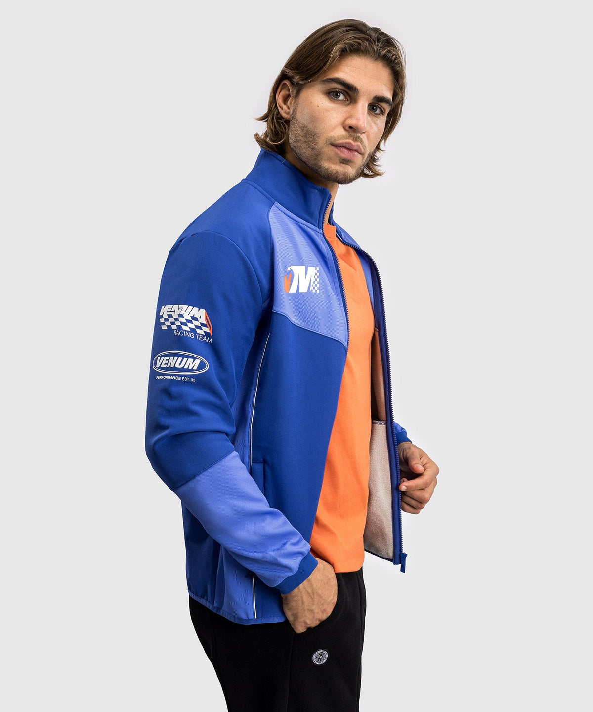 Venum Motorsport Softshell Jacke - Königsblau