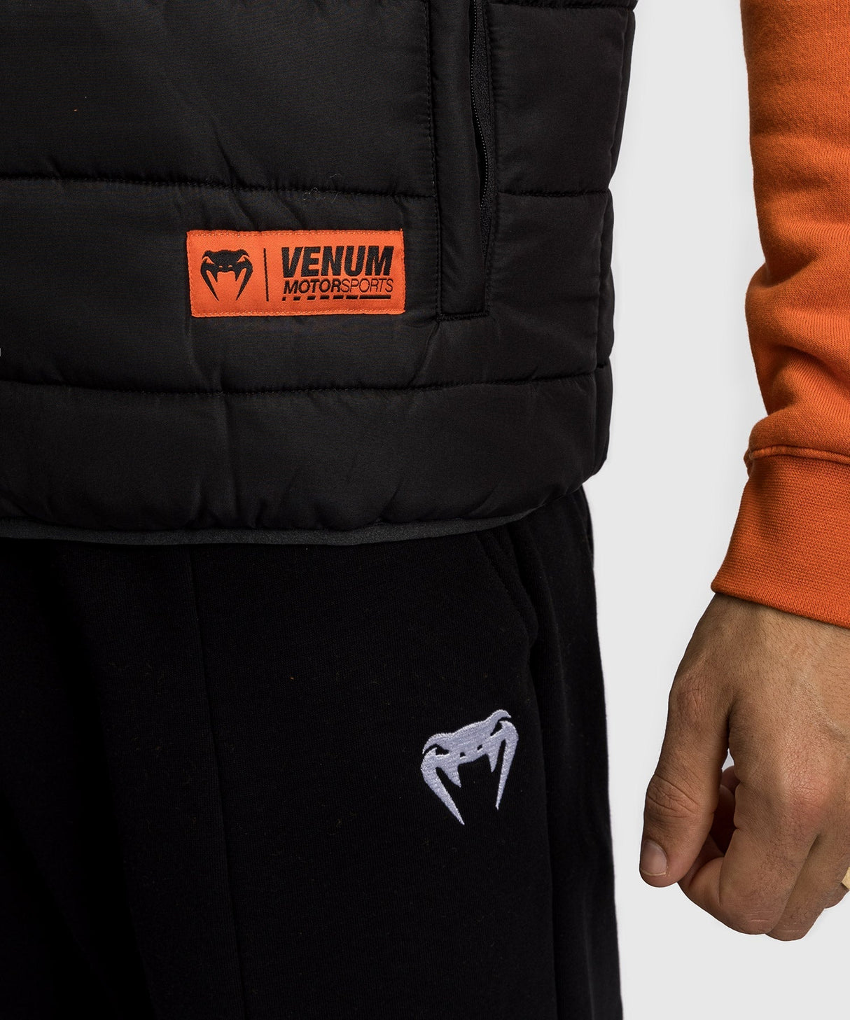 Venum Daunenweste Motorsport - Schwarz