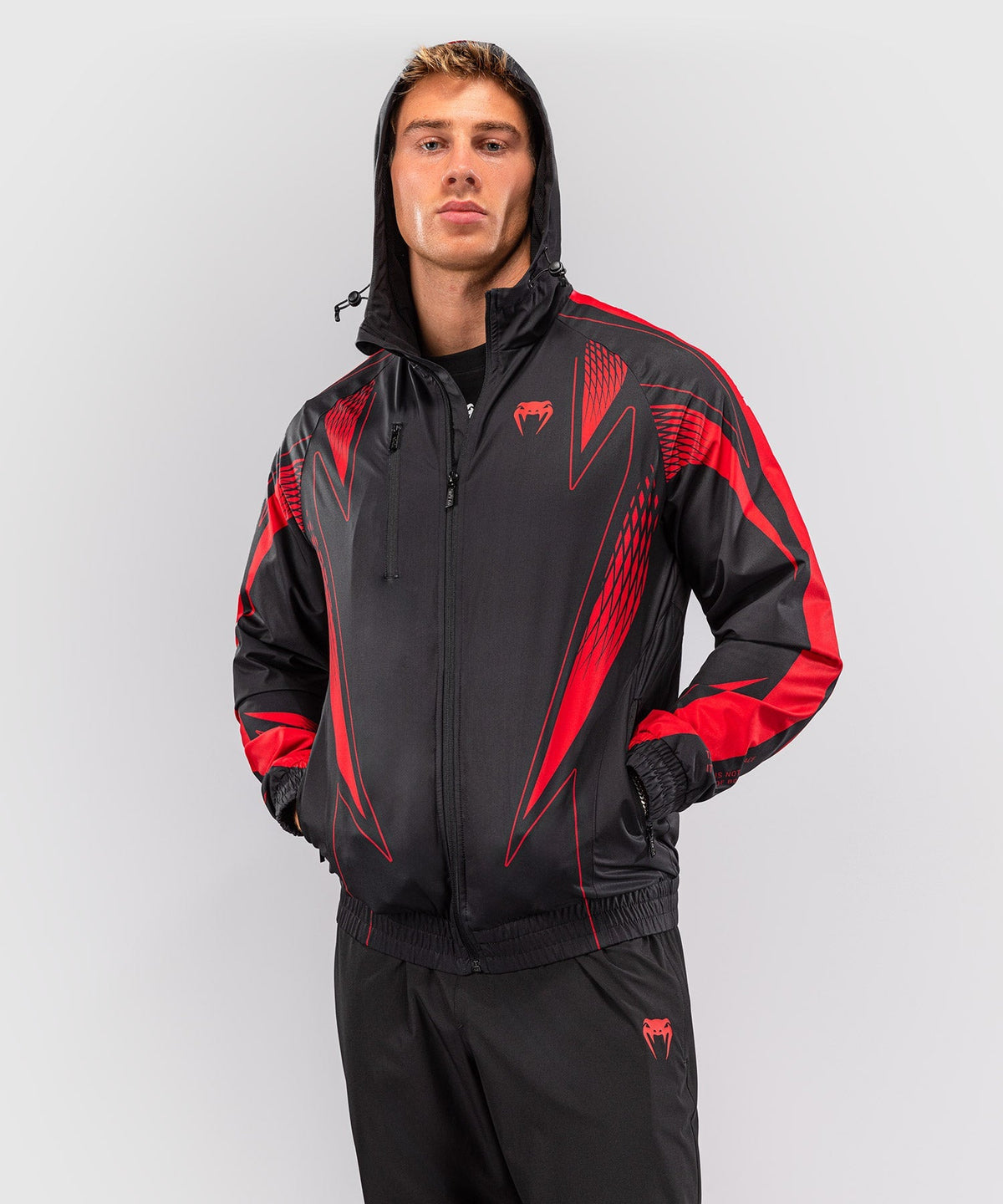 Venum Trainingsjacke Amazonia Reborn - Schwarz/Rot