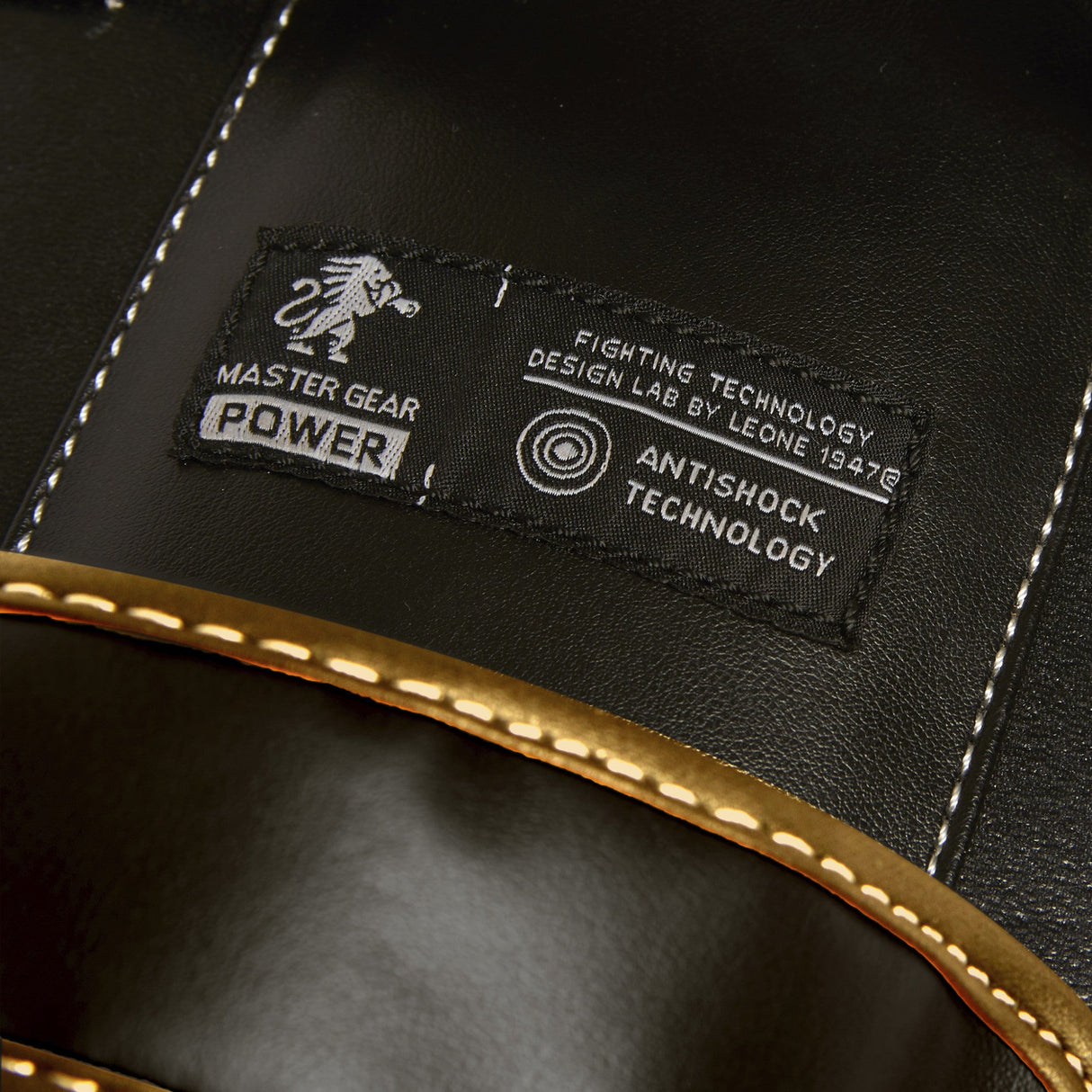 Leone Kickpratzen Power Line - Schwarz/Gold