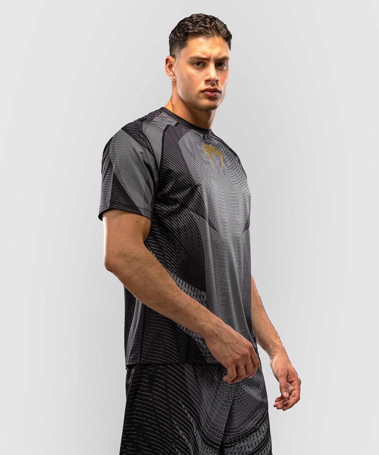 Venum T-Shirt Galactic 3.0 – Schwarz/Gold