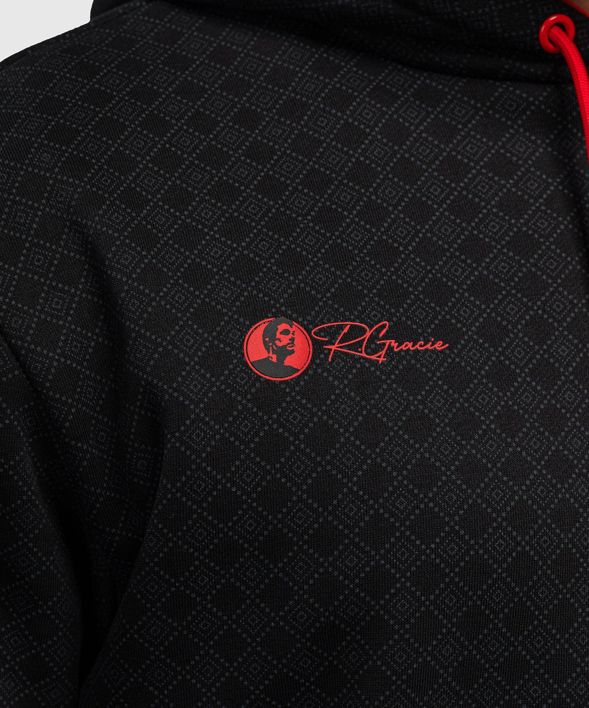 Venum Hoodie x Roger Gracie - Schwarz/Rot
