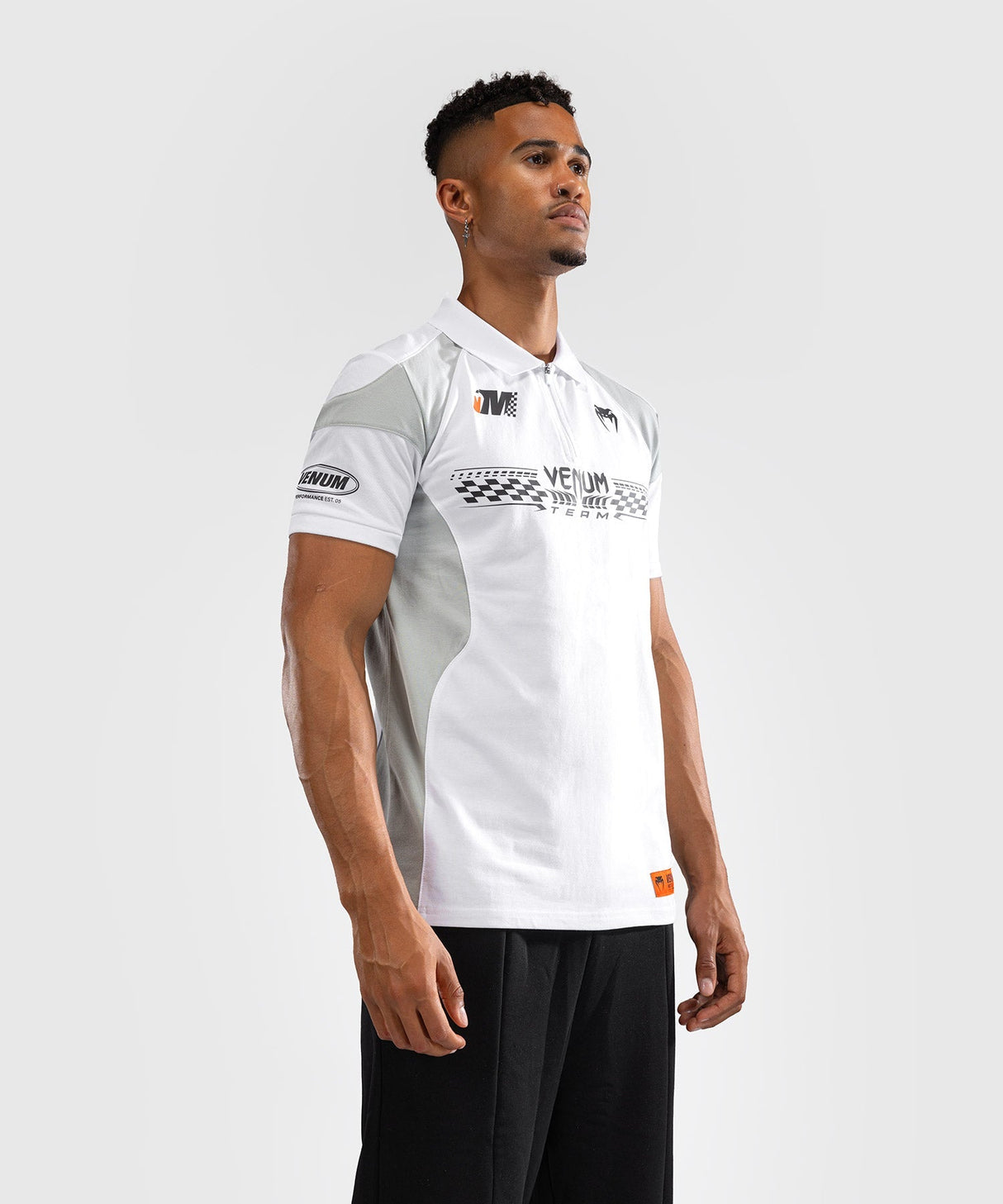 Venum Motorsport Polo – Weiß