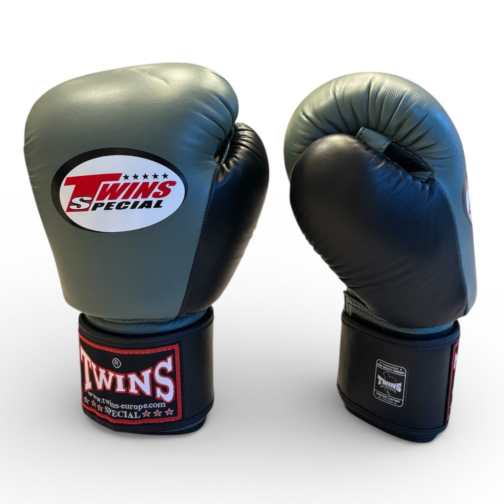 Twins Boxhandschuhe BGVL3 Air – Olivgrün/Schwarz