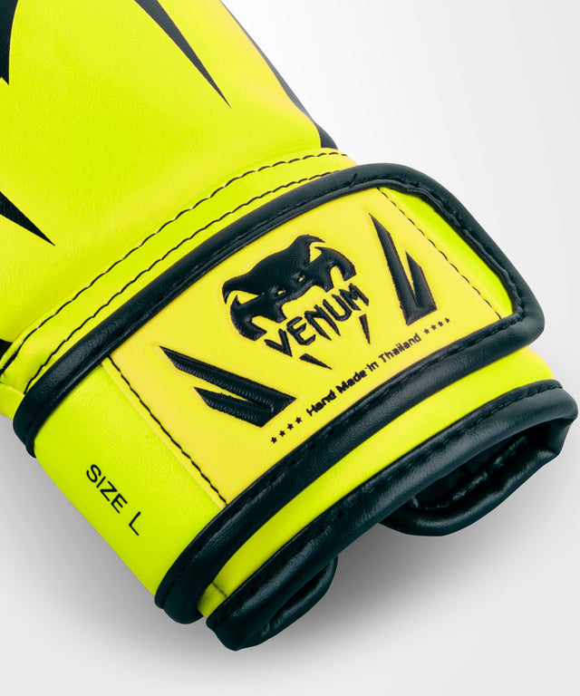 Venum Boxhandschuhe Elite Kinder – Neon Gelb